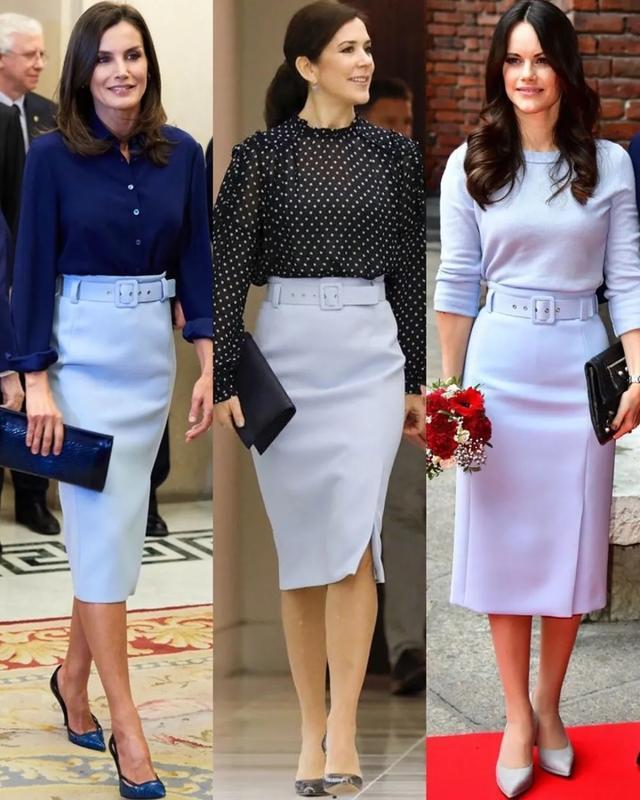 莱蒂齐亚蓝色衣服,莱蒂齐亚服装