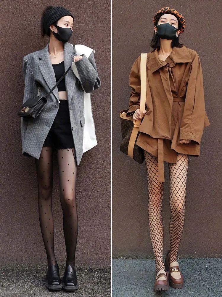 20套气质且不俗气的黑丝穿搭,性感高级不艳俗,这样穿也太好看了吧