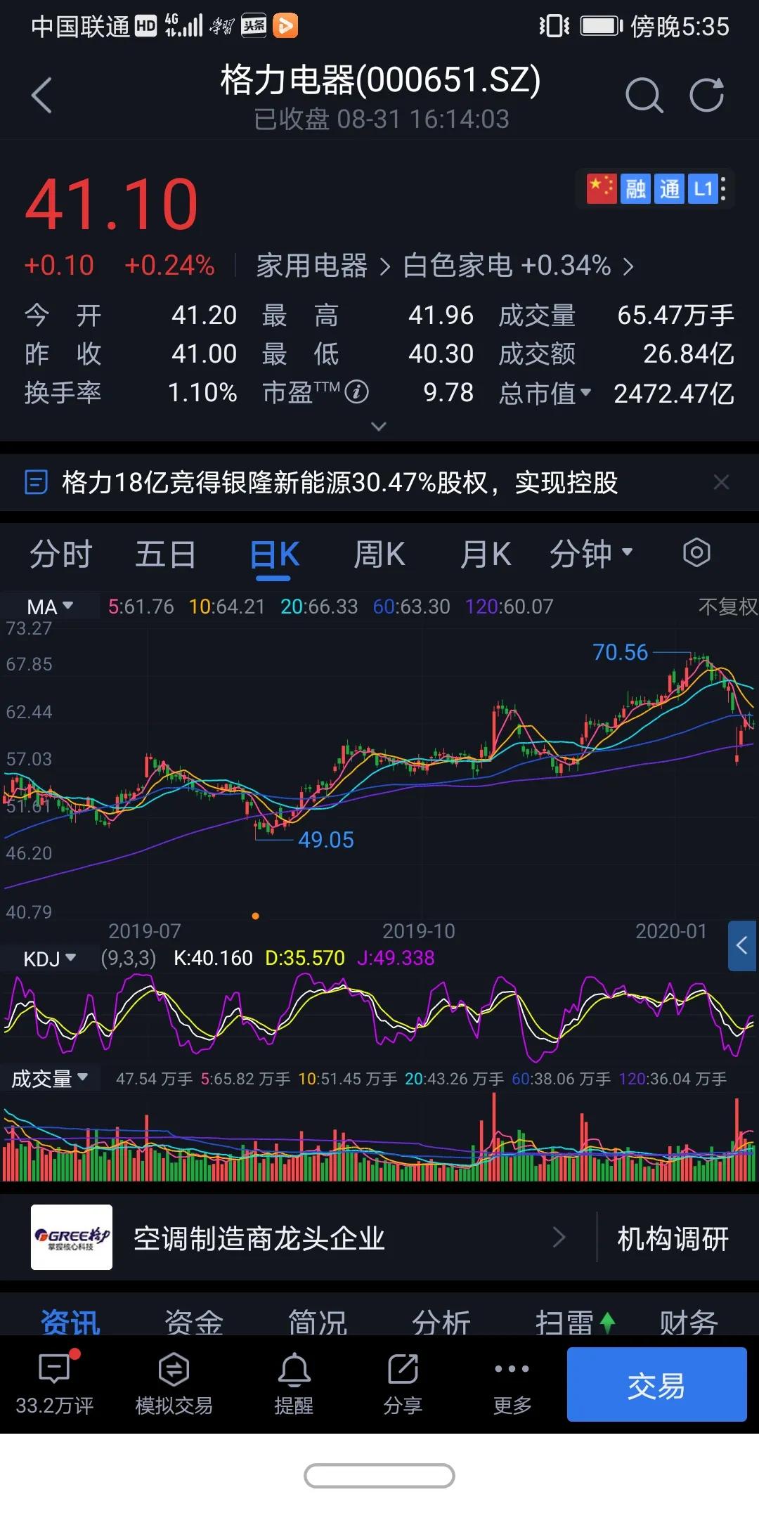 格力电器入场时机,格力电器是怎样一个公司