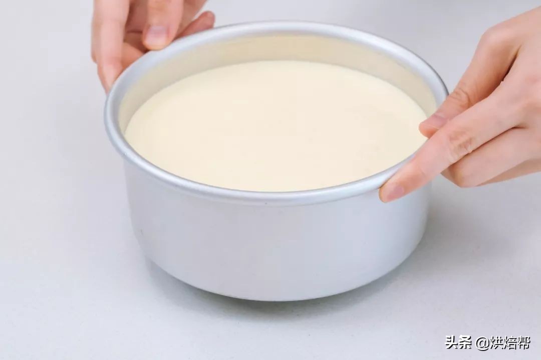 超细腻绵软轻芝士蛋糕,日式芝士焗烤蛋糕