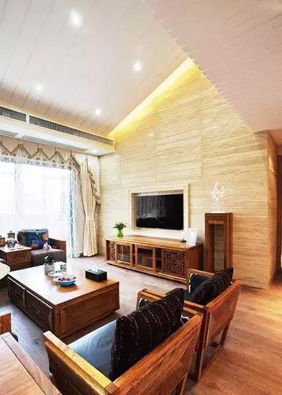 16年流行电视背景墙,新中式电视背景墙装修效果图大全