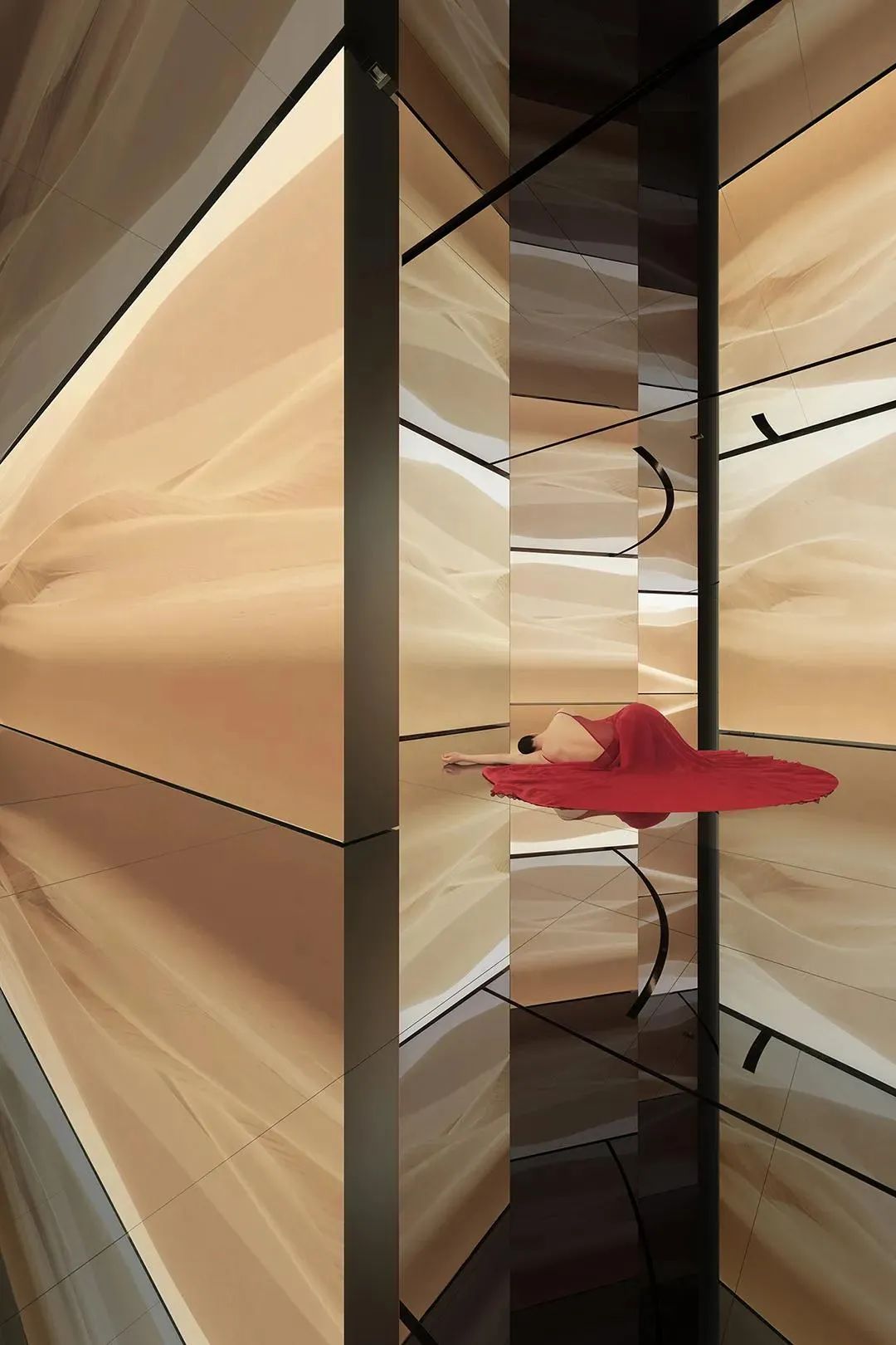 led屏室内设计,沉浸式led交互空间效果展示