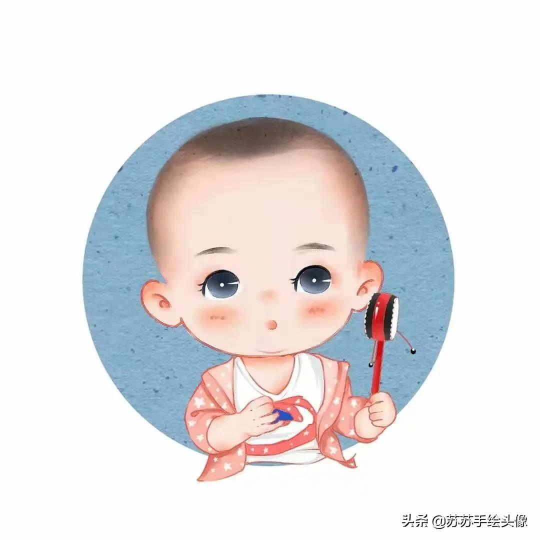 可爱又摆烂的萌娃头像,可爱到极点的萌宝头像