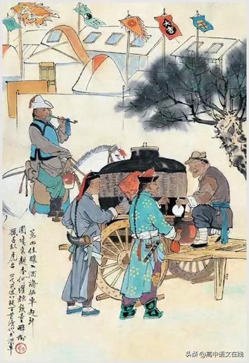 100张风俗图，100首诗词，太美了