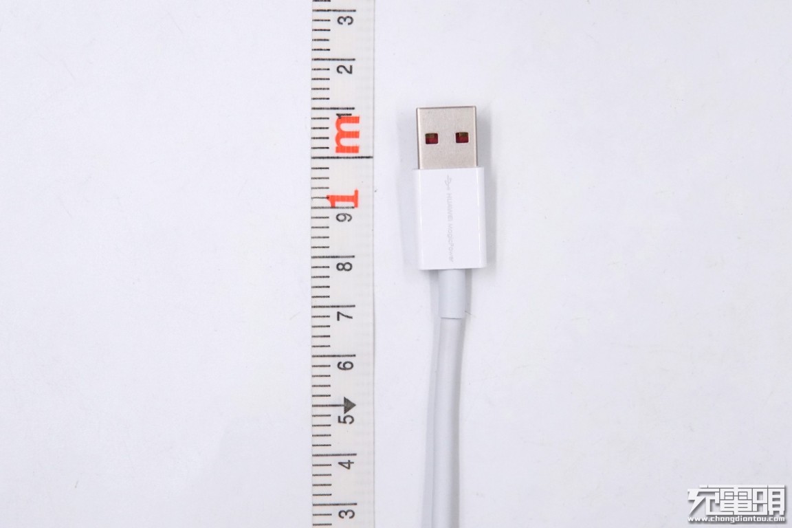 华为usb充电线拆解,华为1.8米充电线拆解