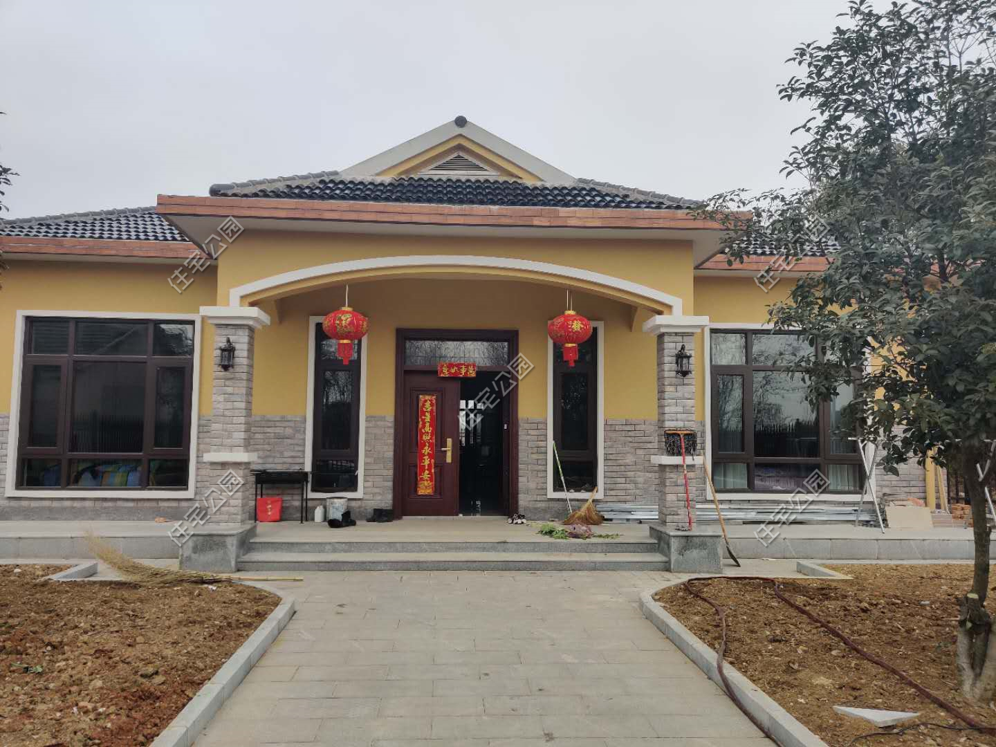 农村房顶钢结构隔热层,农村轻钢结构屋顶