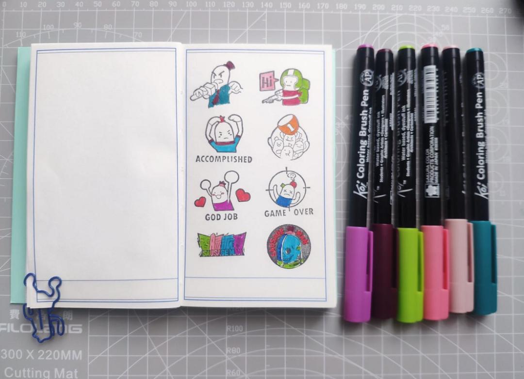 100个简单手帐小机关,手帐100种小机关做法简单