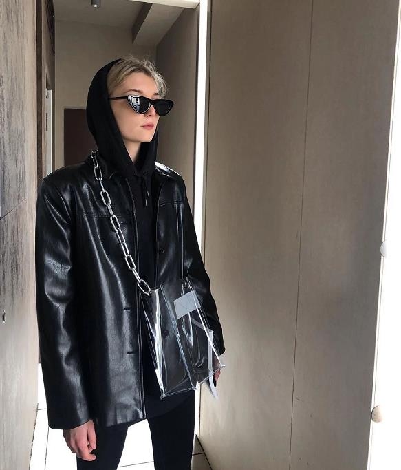 粗链条高级包包,秋冬百搭链条包包推荐小众高级感