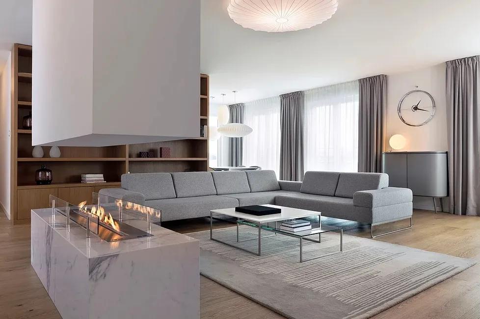 古典与现代，300㎡豪华办公空间