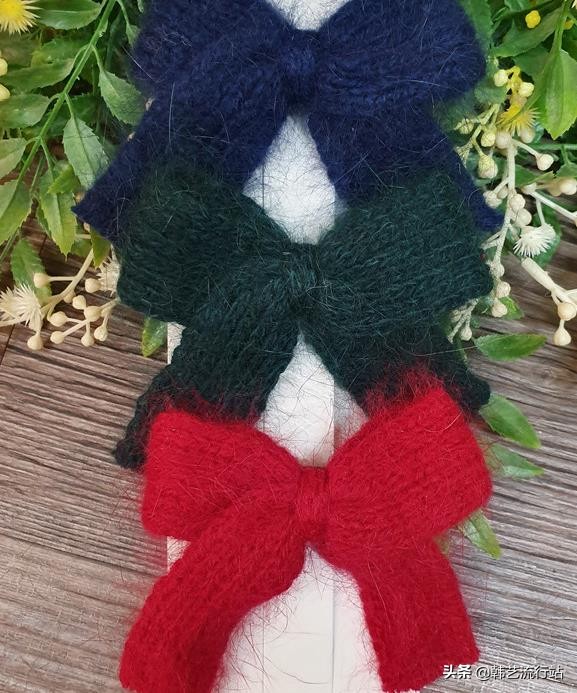 韩国蝴蝶发饰最流行款,韩系时尚潮流发饰