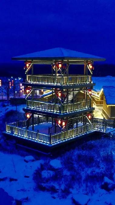 白山绝美打卡地,长白岛森林公园网红打卡地