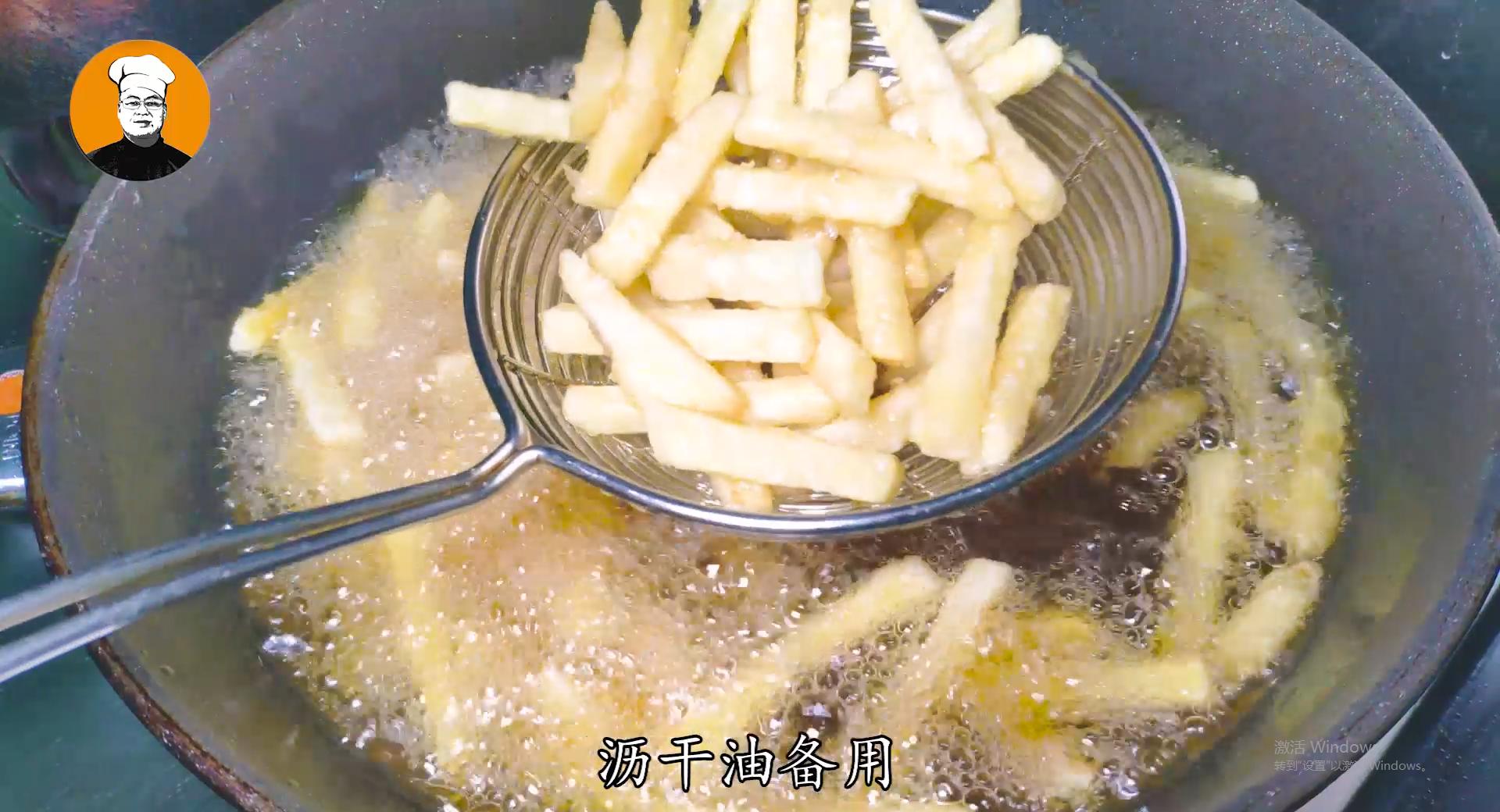2分钟教会你在家炸薯条,教你在家炸薯条