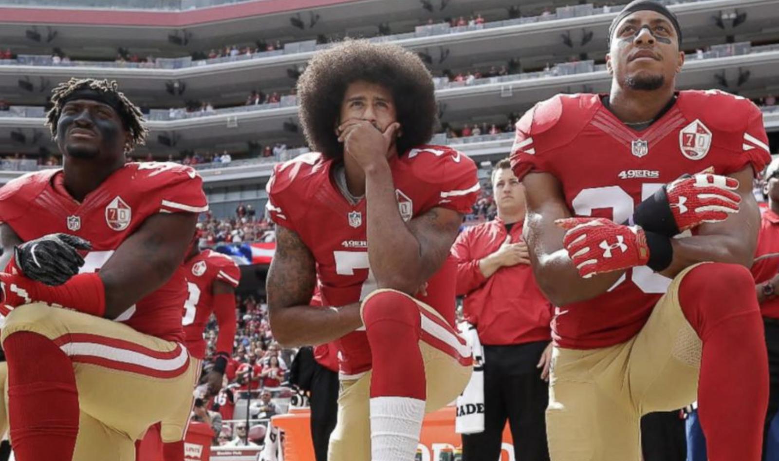 职业联盟解禁球员下跪抗议，特朗普恼了：我再也不看美足和橄榄球