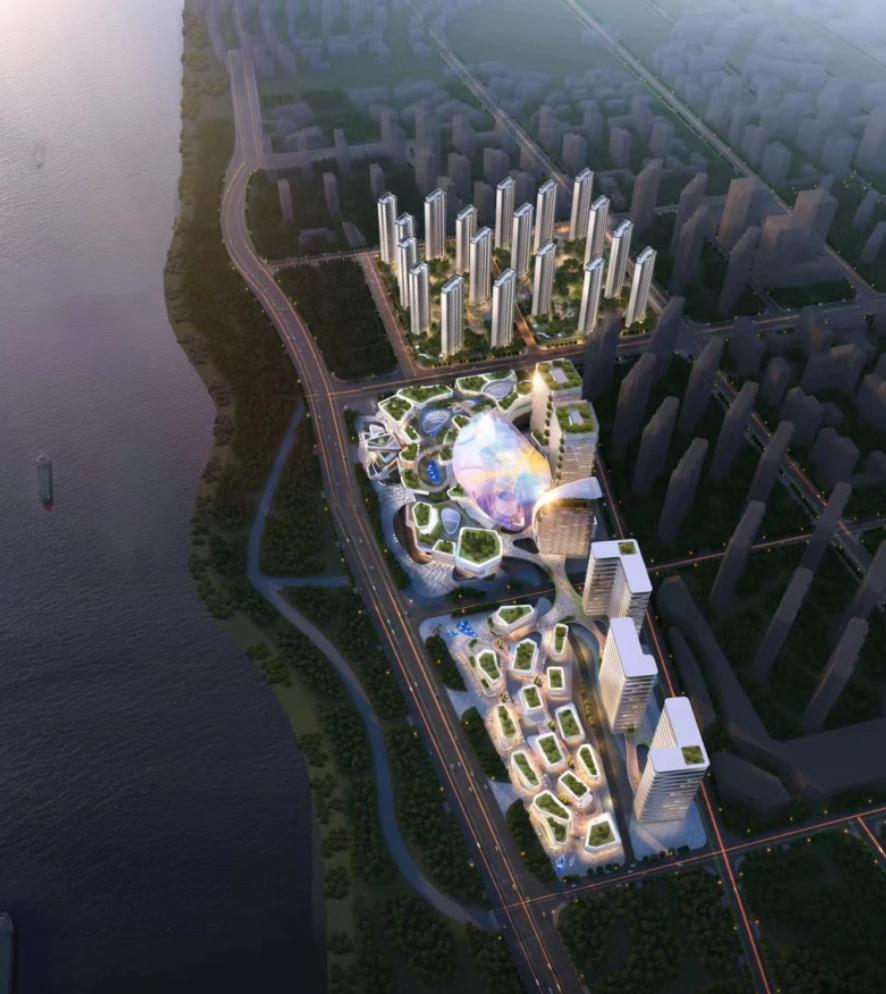 万豪酒店精品酒店,万豪酒店江北嘴效果图