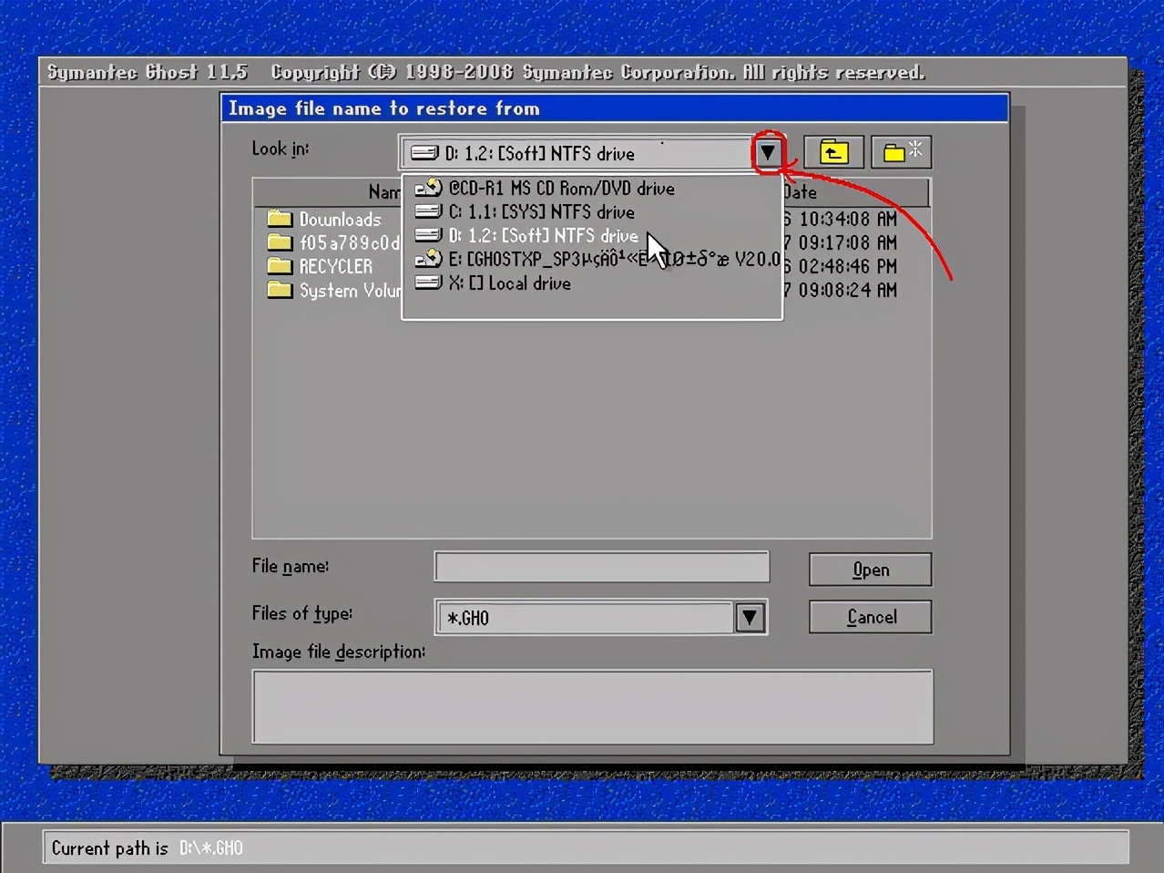ghost备份系统还原教程,ghost使用教程图解还原和备份