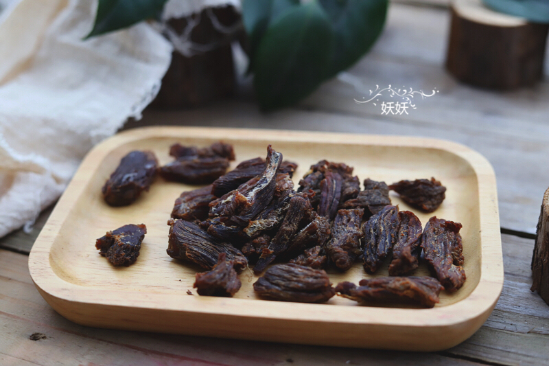 空气炸锅烤风干牛肉干最正宗做法,用烤箱做牛肉干