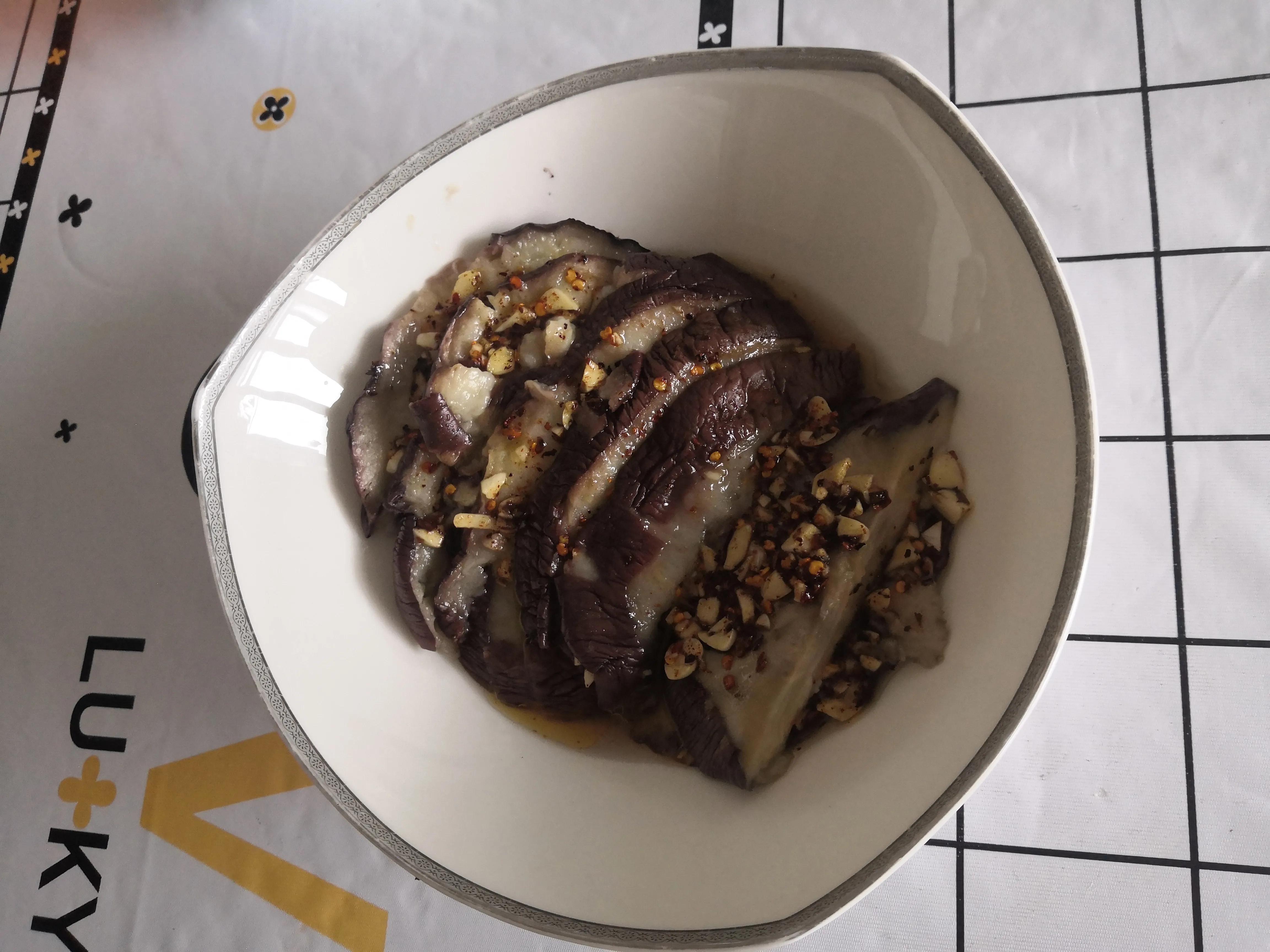 香辣茄子家常做法,美食款茄子