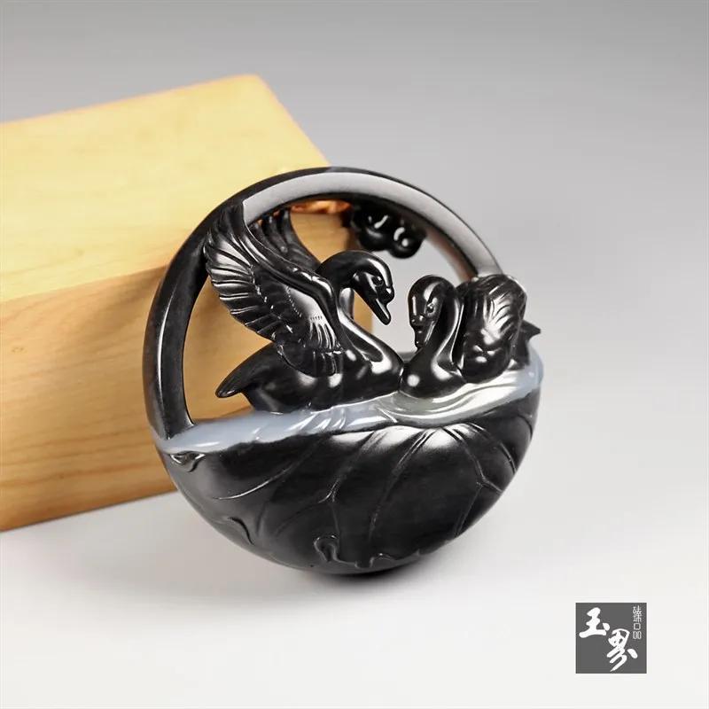 玉雕鹅如意寓意,玉雕图案两只鹅寓意