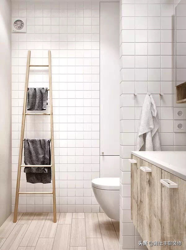 北欧卧室木纹砖铺贴效果图,北欧木地板砖房间效果图