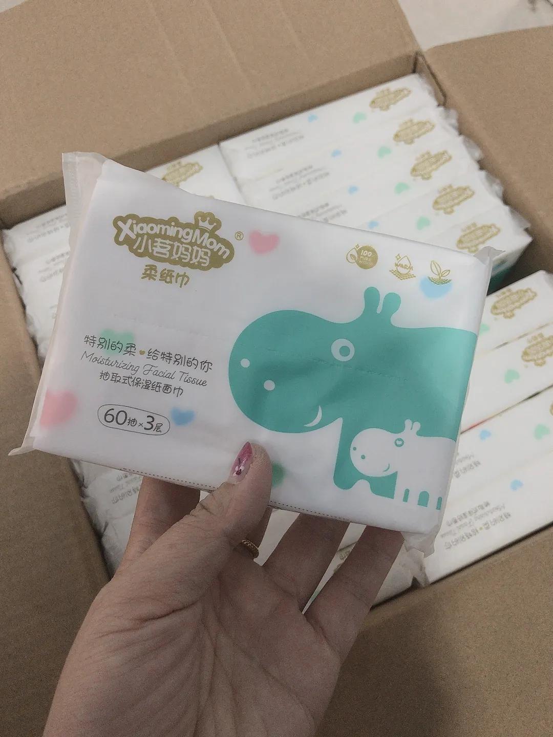 小茗妈妈纯棉柔巾,小茗妈妈湿巾