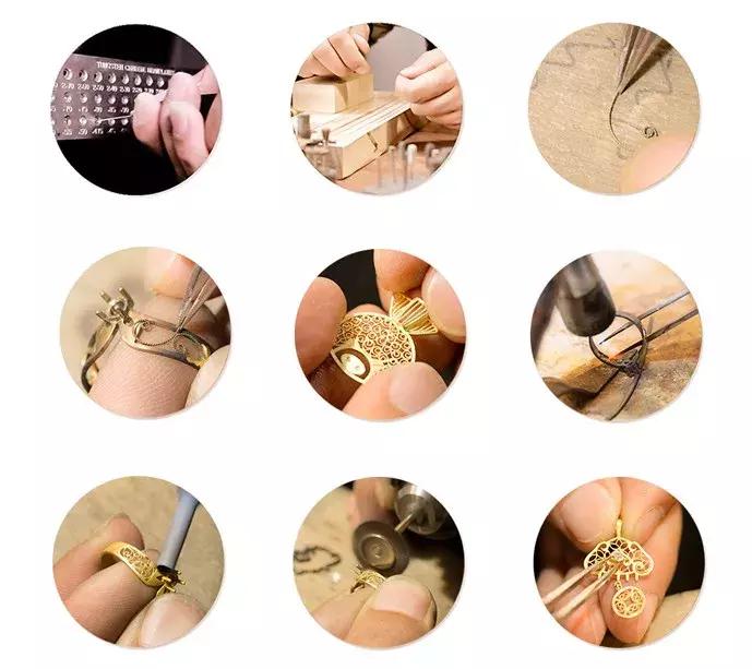 非遗首饰工艺,中国传统文化物品手工制作