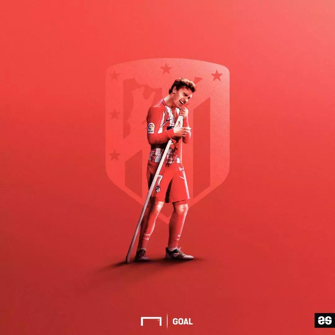 格里兹曼穿上了红蓝战袍,fc红蓝对决格里兹曼