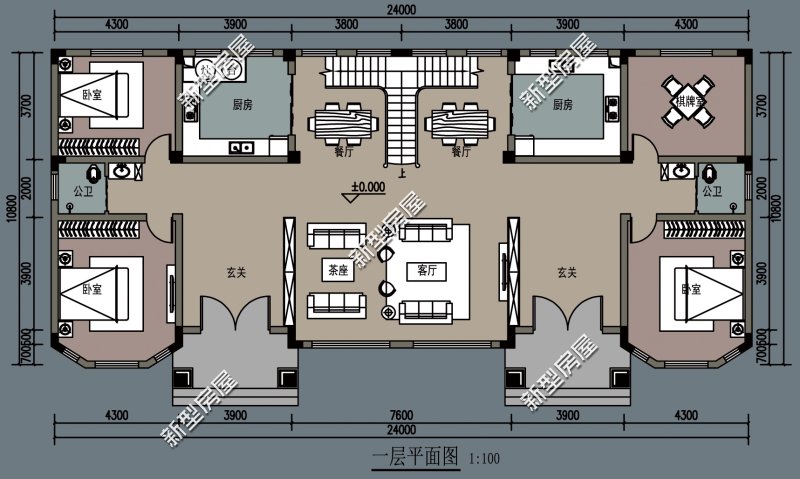 10套新农村建房户型，堂屋柴火房一个不落，我最爱第7套，你呢？