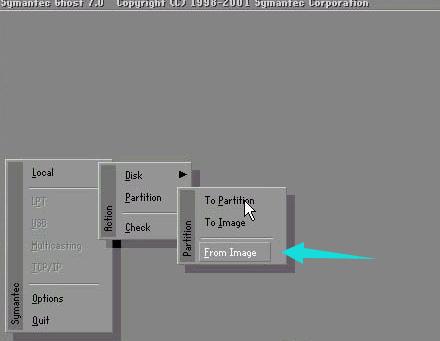 图文一键ghost使用教程,一键ghost使用方法