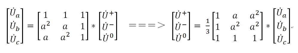 电网等值参数模型,三相电流不平衡仿真