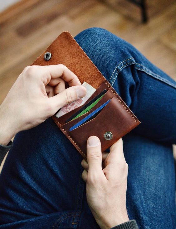 短款钱包男士,又简单又实用的男款钱包