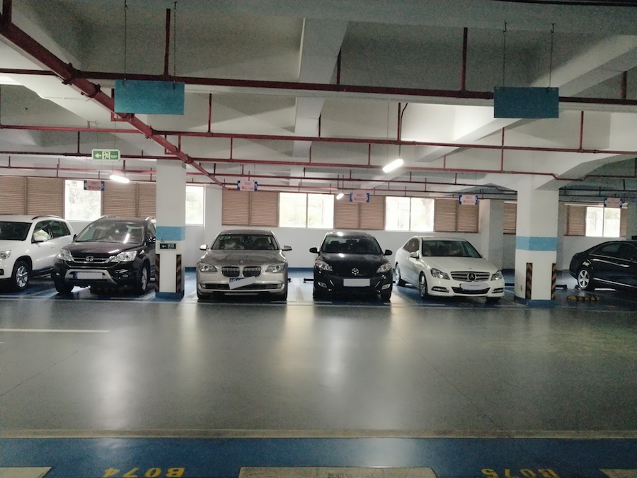 香蜜湖楼盘车位情况,香蜜湖车库