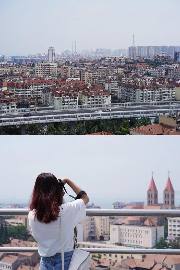 青岛的海给人很惬意,夏天青岛的海边热吗