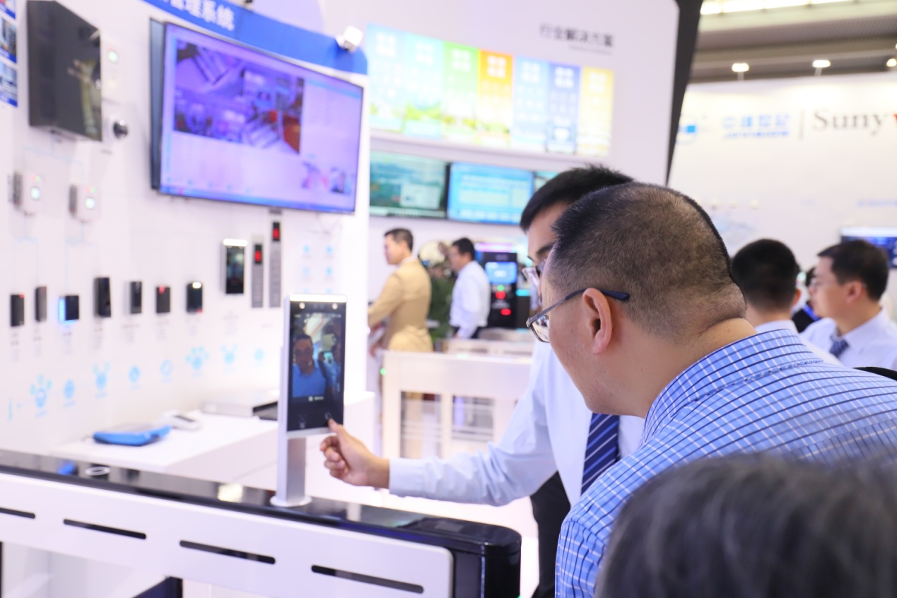 安博会展会现场,安博会高科技