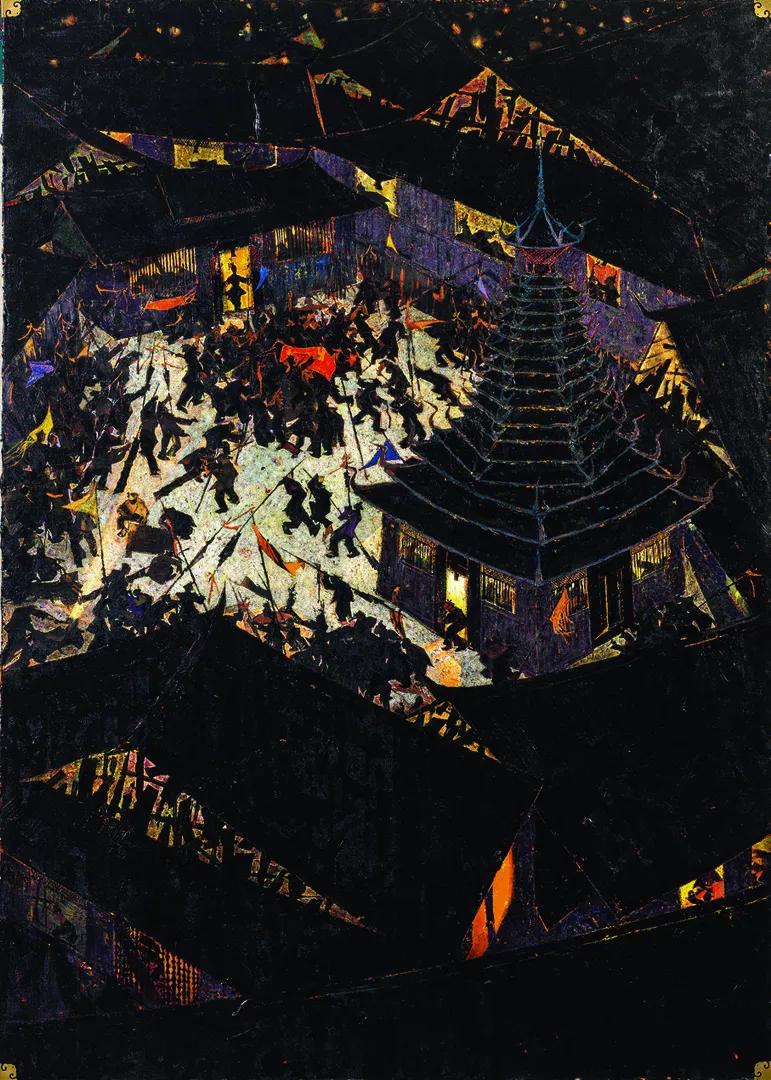 第十三届全国美术作品展油画作品,全国第十一届绘画展油画作品