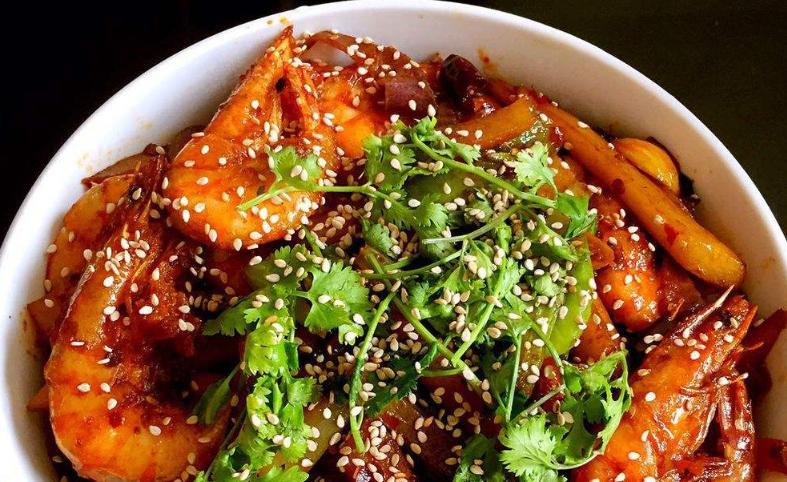 爆炒河虾的正宗做法,河虾香辣脆的家常做法