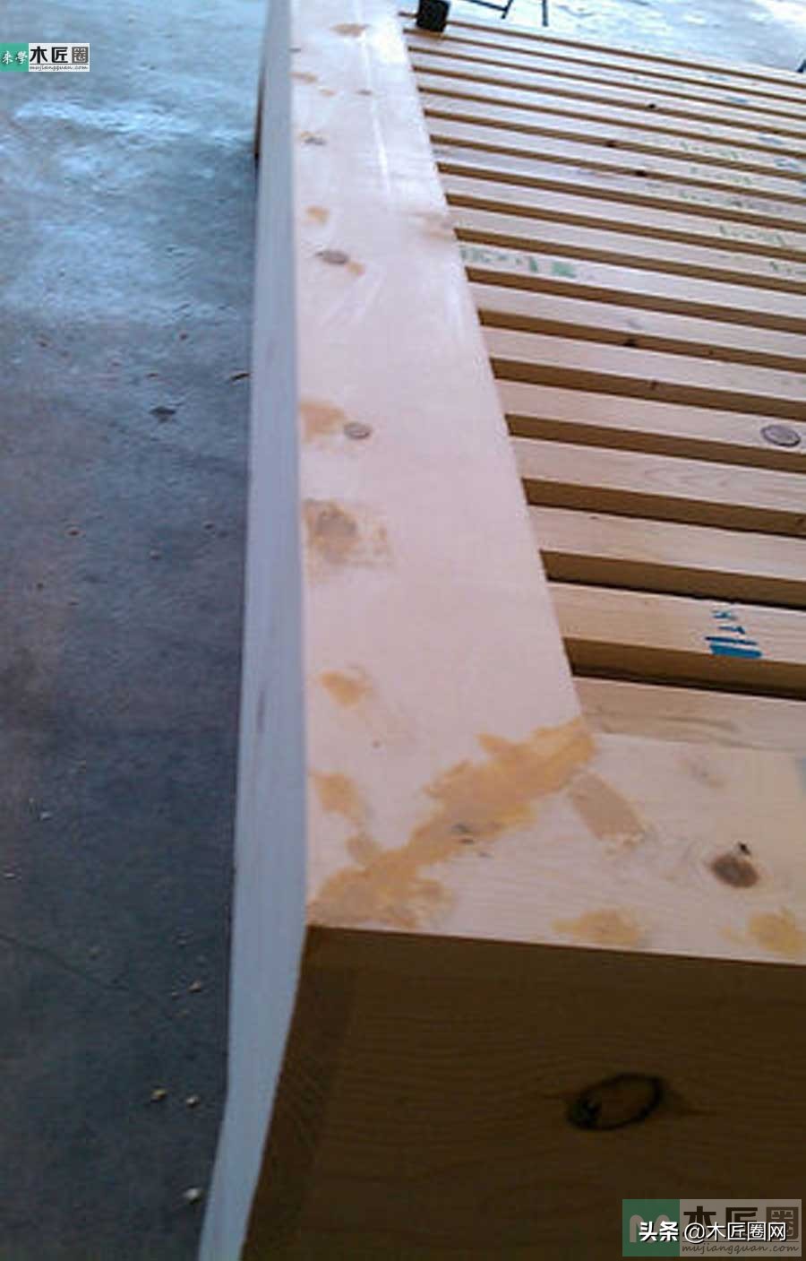 手工实木家具制作床,家具制作学习