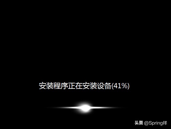 ghost版win7系统安装教程,win7ghost安装过程界面