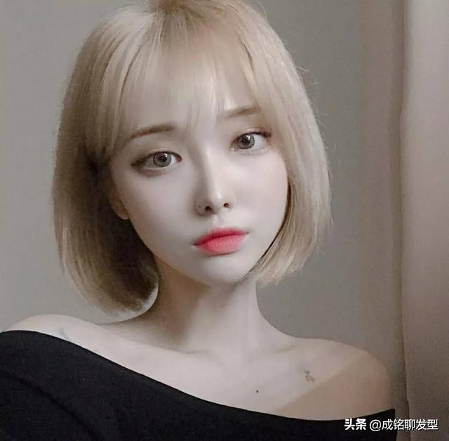 第一次染发最适合的发色,今年染发的几款好看发色