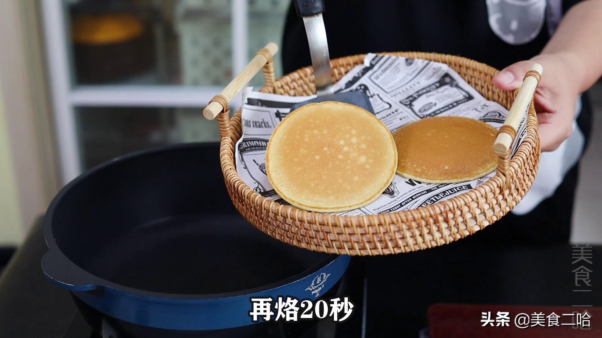 90后的童年回忆-铜锣烧，酥软甜蜜，让人越吃越爱