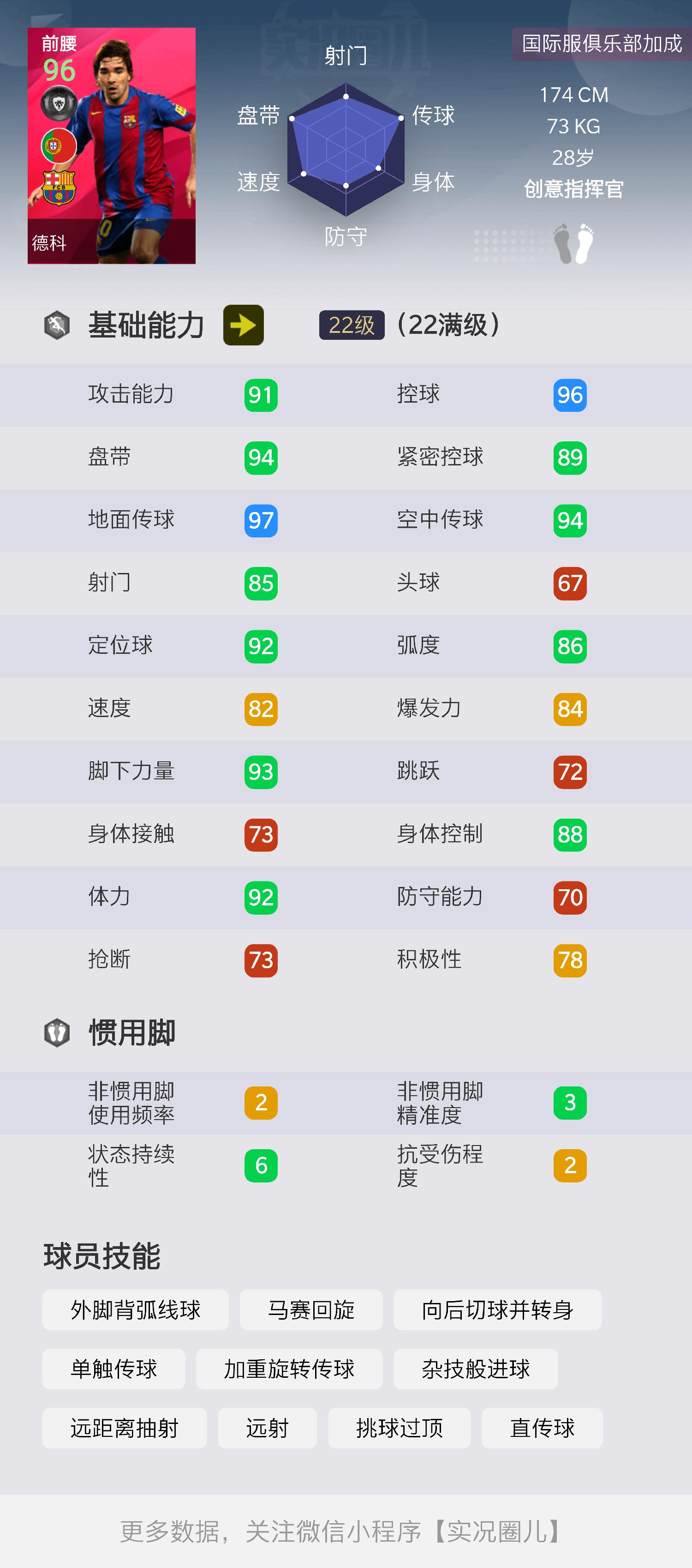 实况足球各位置普卡推荐,兰帕德杰拉德国家队