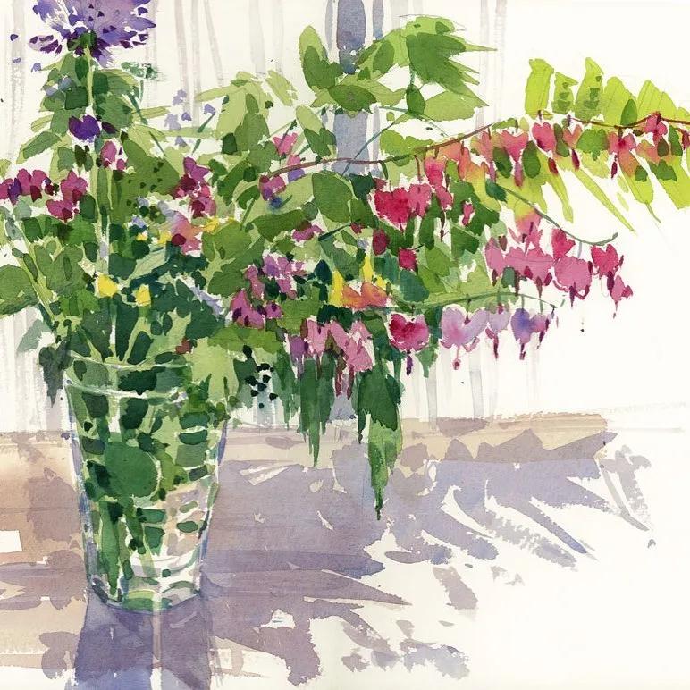 酣畅淋漓的水彩,酣畅淋漓水彩