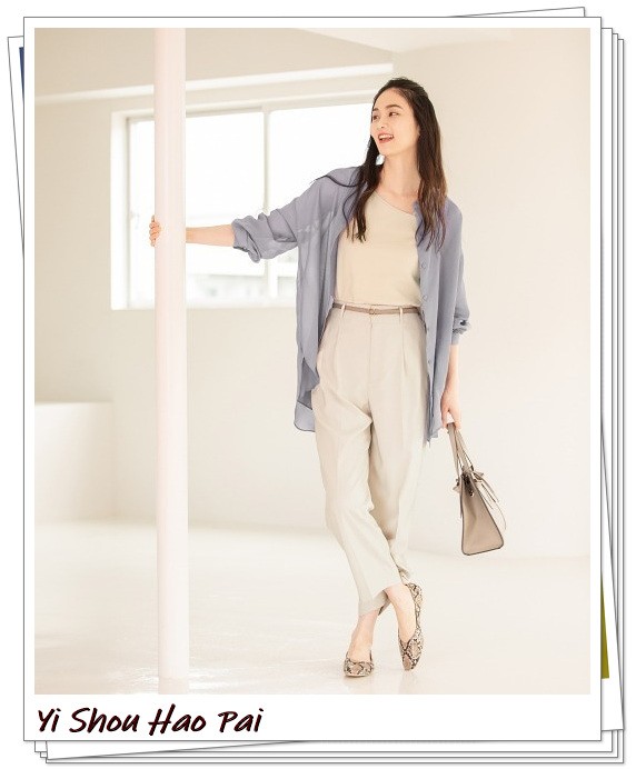 透明衬衫的时尚搭配20例，优雅出众