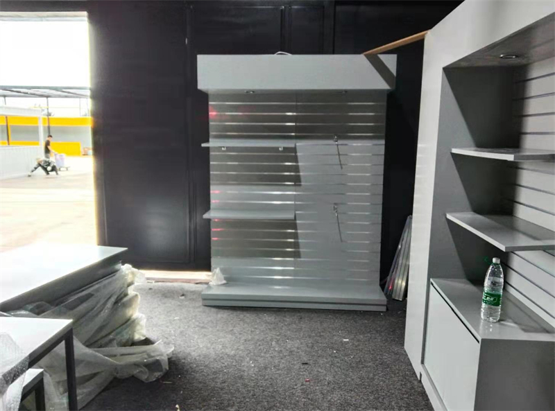 惠东全铝展柜,服装展示柜专业服装展柜定制