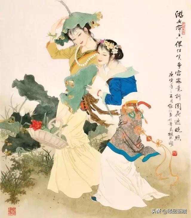 工笔大师田世光,工笔画大师田世光画孔雀好美