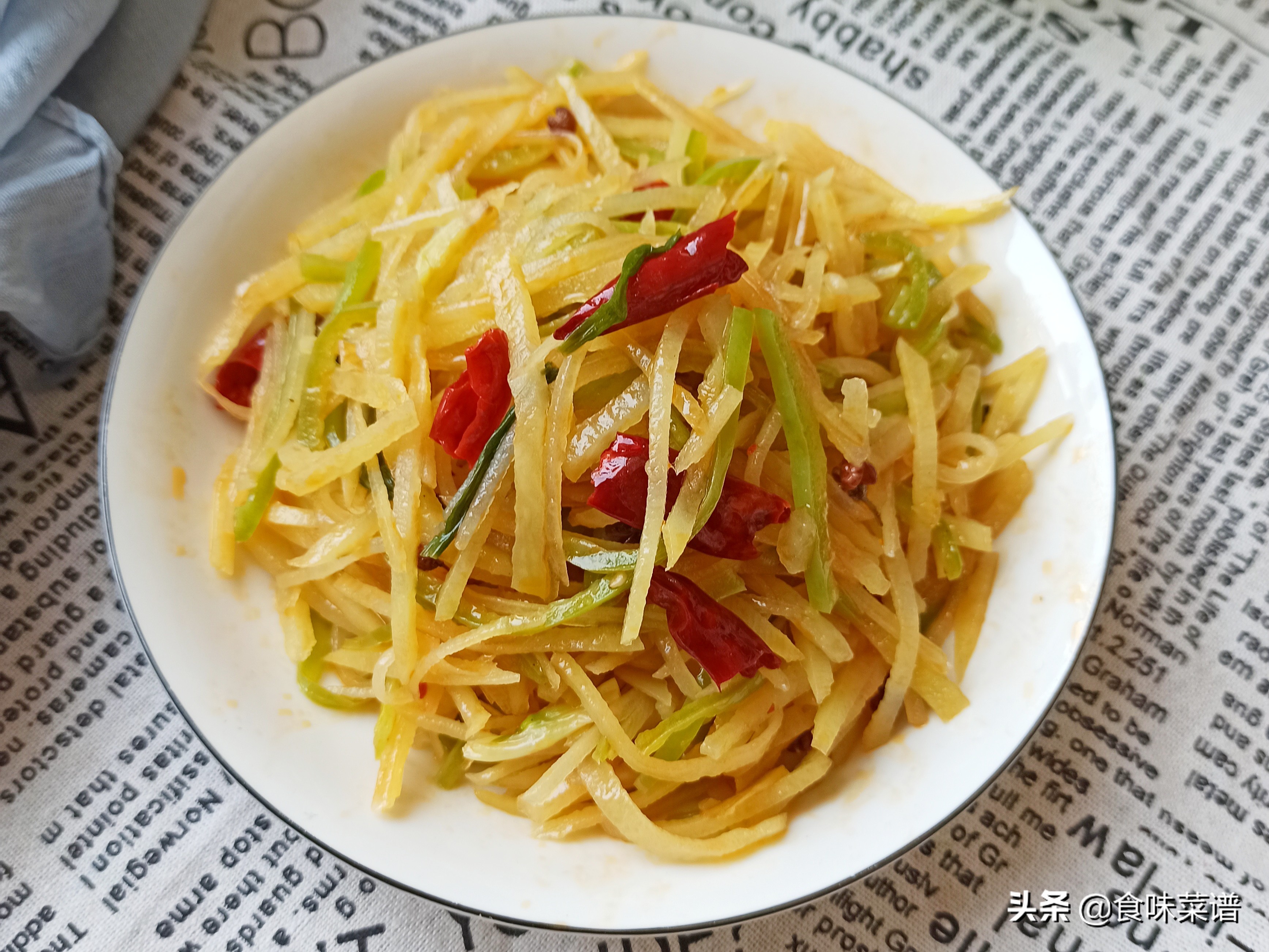 酸辣土豆丝用白醋不用香醋,土豆丝没有香醋放白醋可以吗