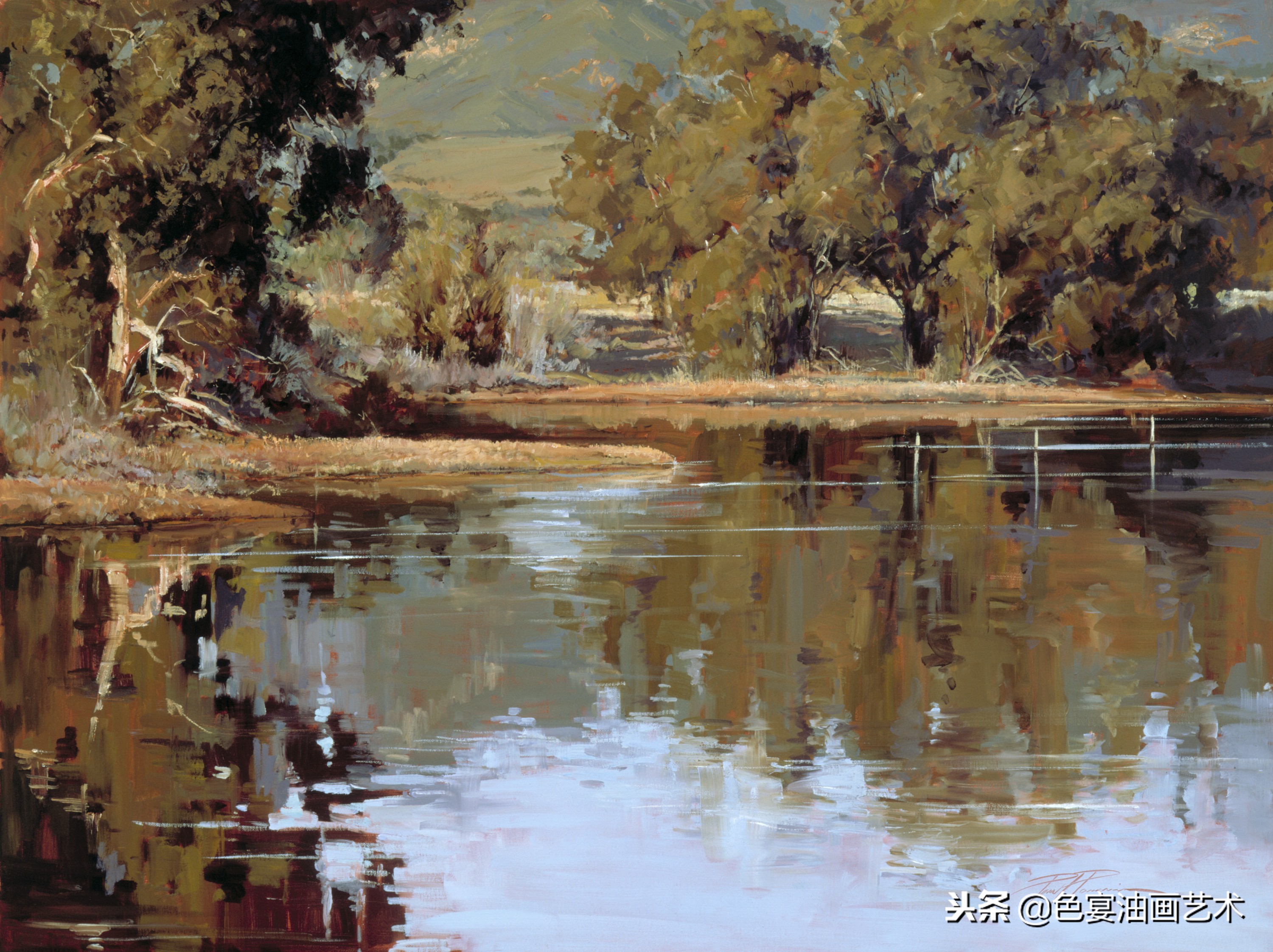 俄罗斯油画大师风景油画教程视频,油画大师油画风景创作教学视频