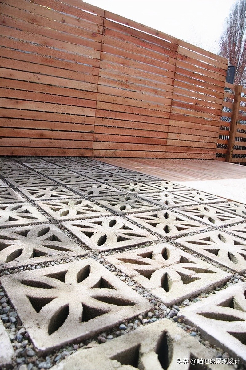 别墅庭院地面铺装施工顺序,别墅庭院地面铺装设计