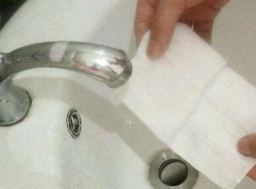 纱布包水龙头的步骤,水龙头包纱布有没有用