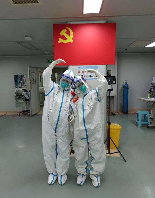 石家庄市抗疫一线医护人员,保定支援唐山疫情医疗队