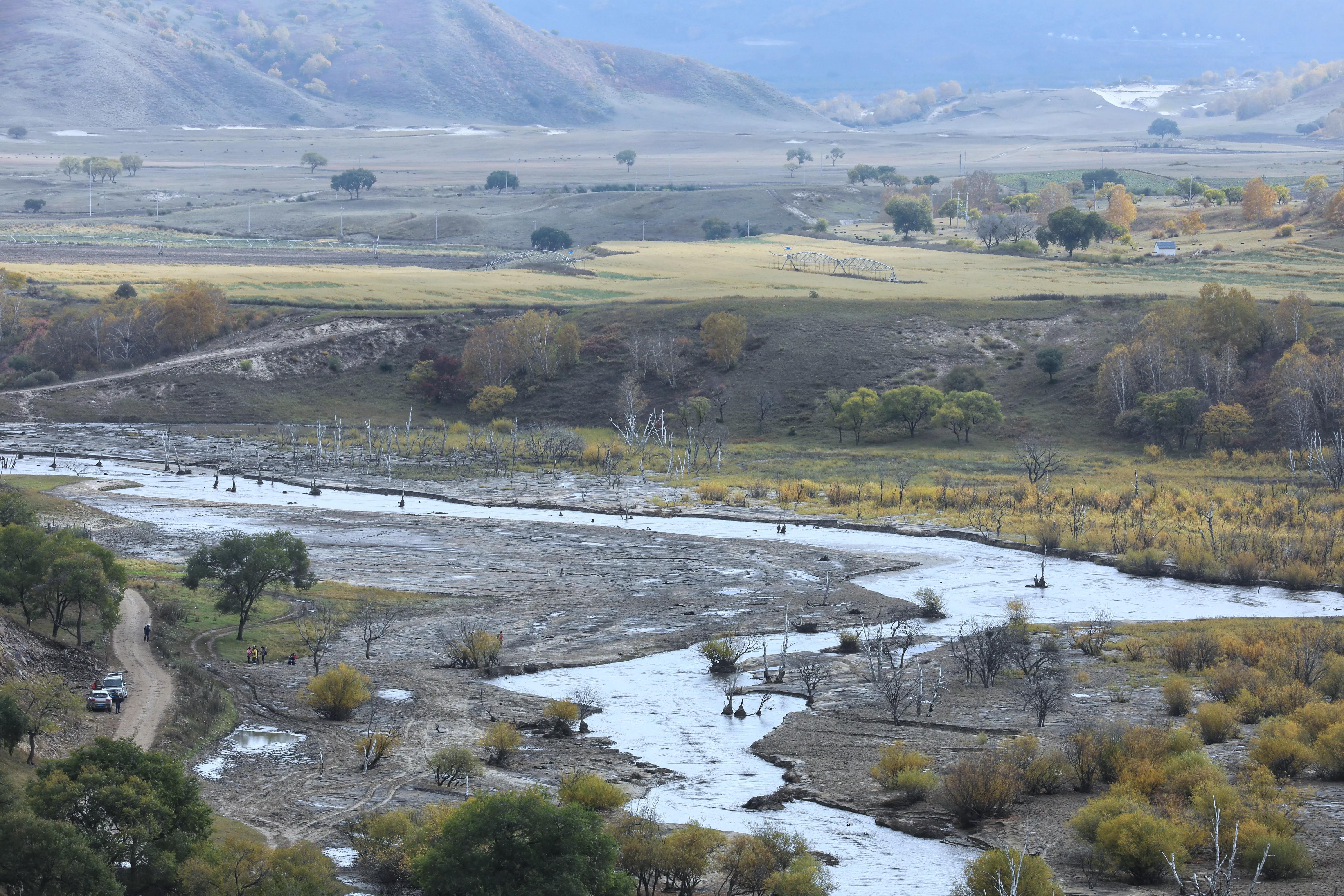 坝上秋色草原,坝上草原游记作文